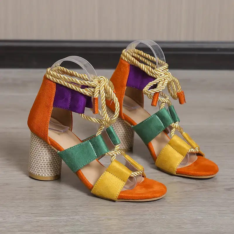 The Trendy Block Heel Sandals