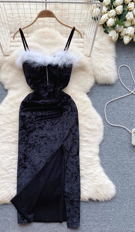 Velvet Plush Holiday Dresses (Comes In Different Colors) Seasonall Secrets Velvet Plush Holiday Dresses (Comes In Different Colors) Seasonall Secrets