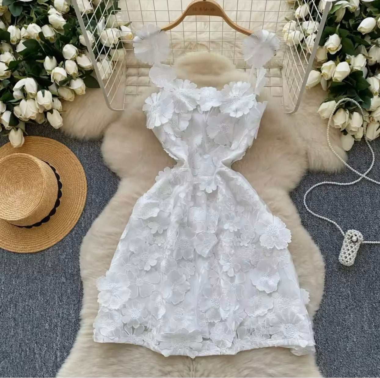 Fashion Elegance | Floral Dress (Comes In Other Colors)