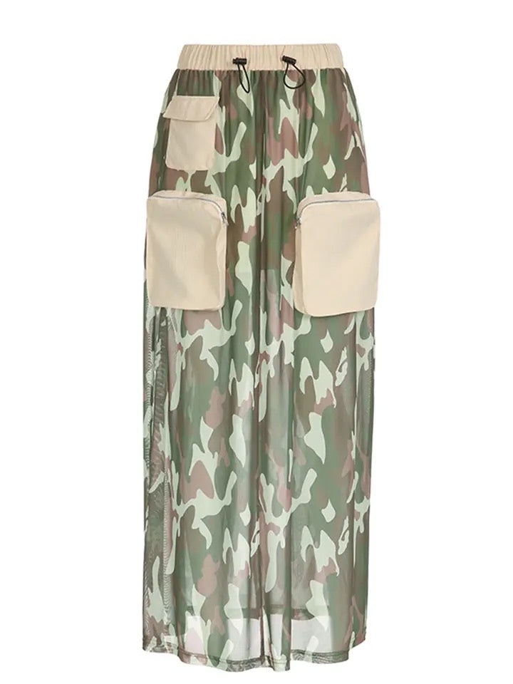 For The Love Of Camo Skirt