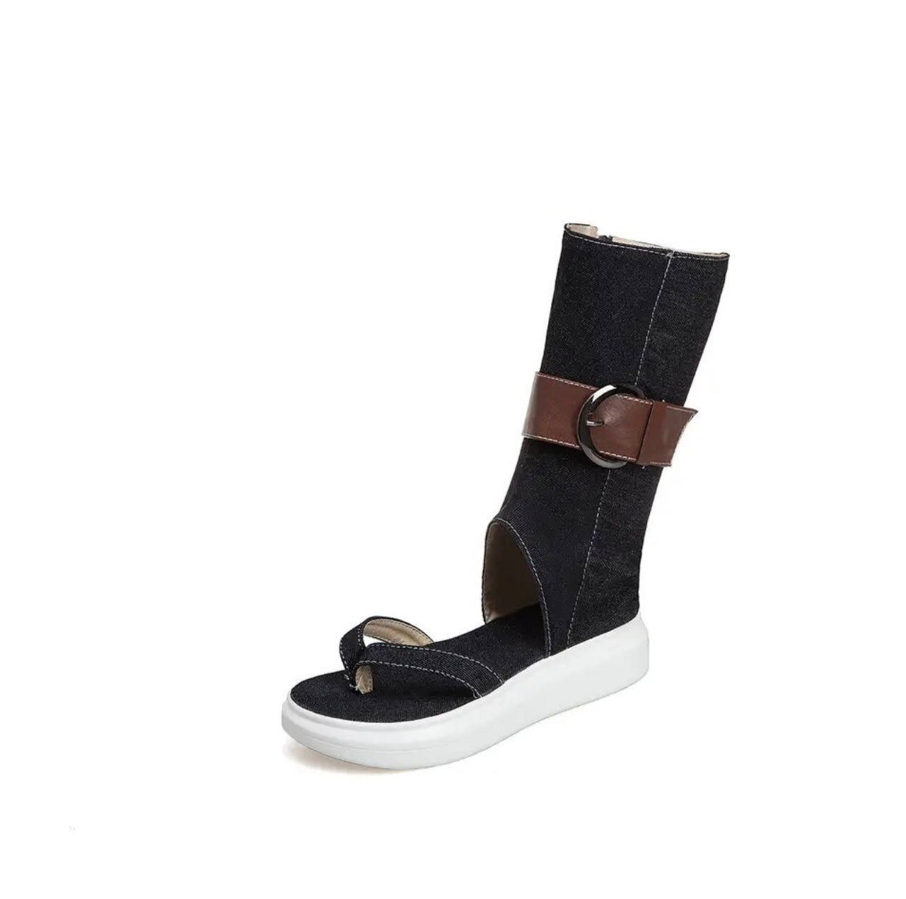 The Denim Platform Sandals