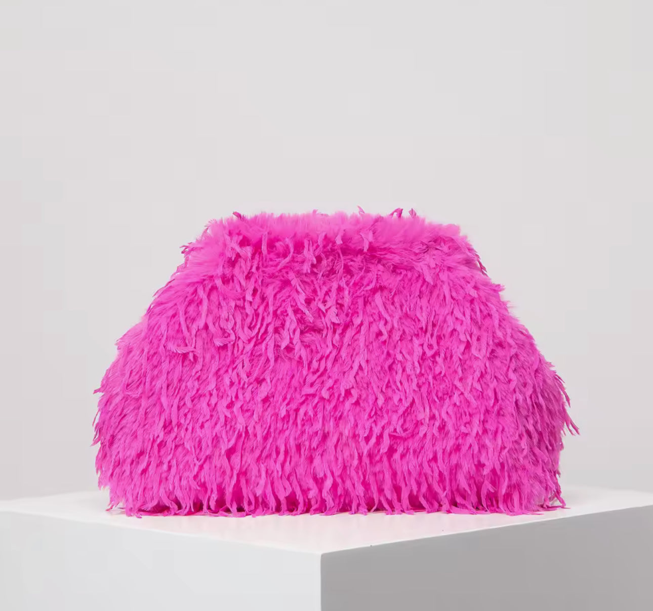 The Fuzzy Clutch Bag | Available In other Colors