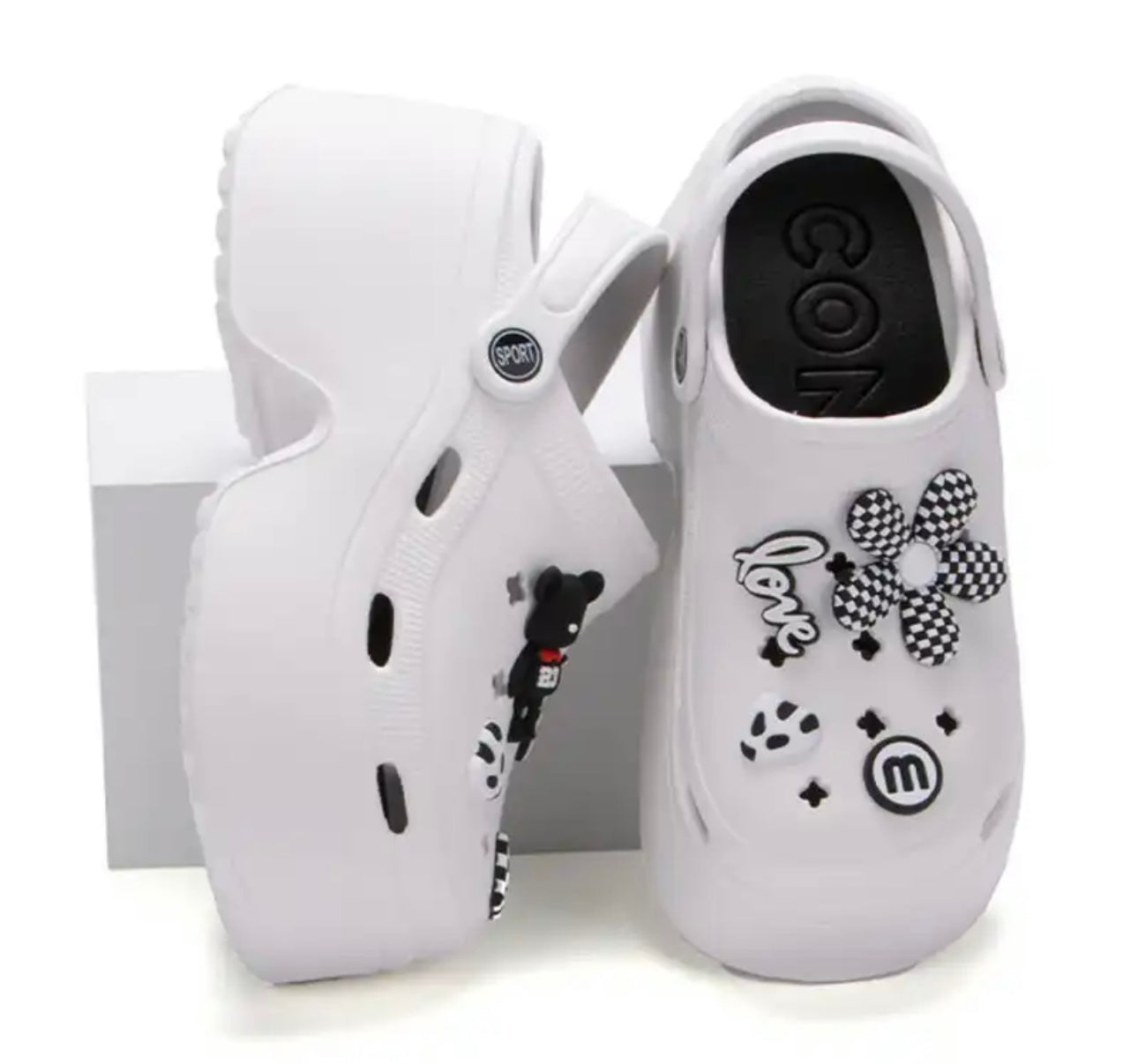 The Chunky Croc Style (Comes in different Colors)