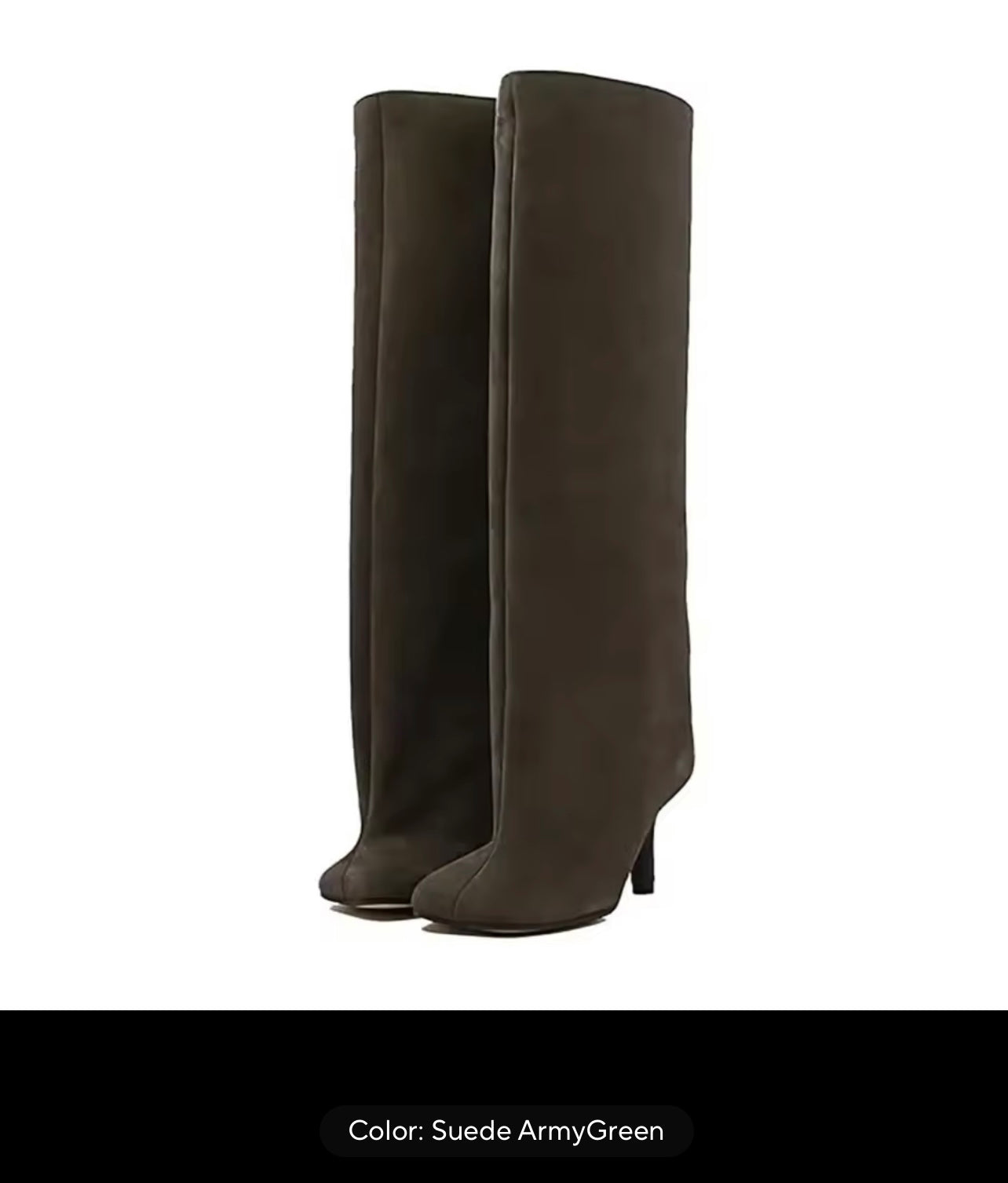 The Knee High Suede Boots (Comes In Different Colors)