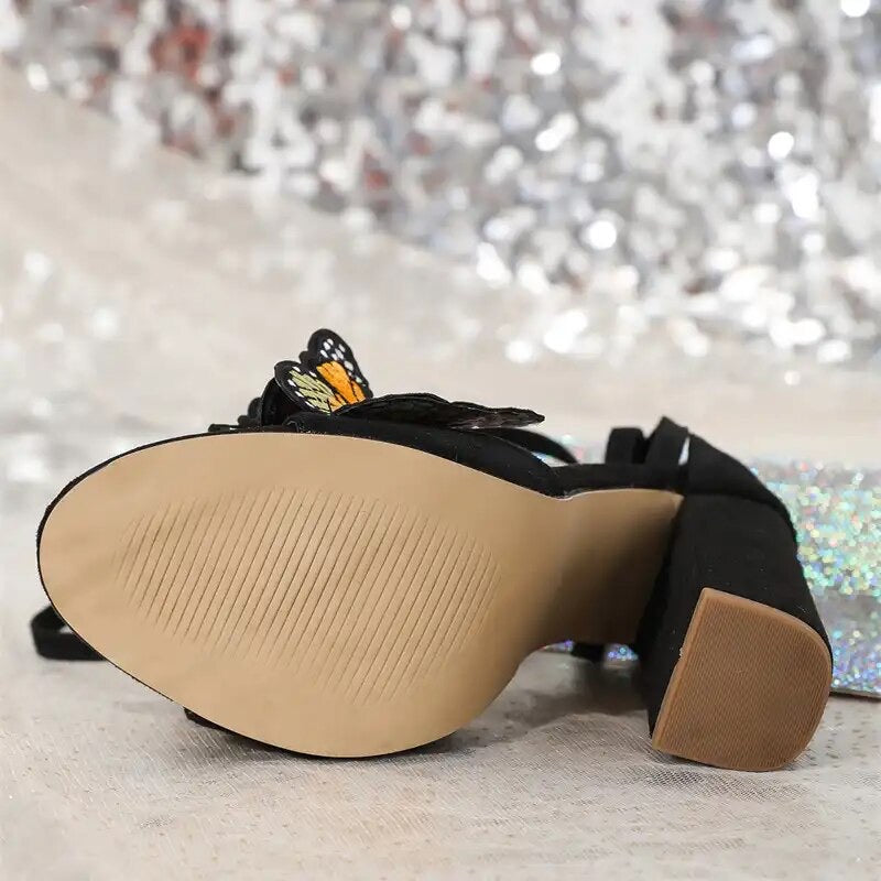 The Butterfly Heels (Black)