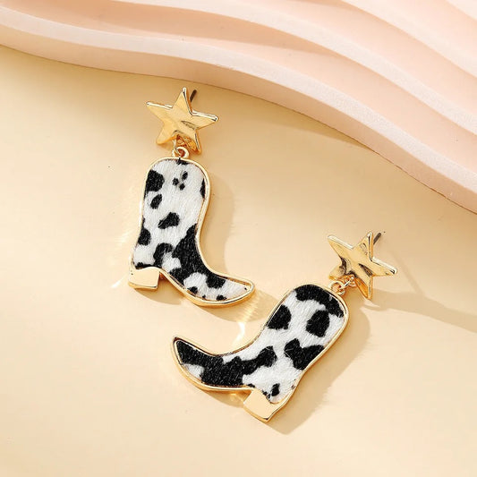 Western Girl Earrings (Comes In Other Colors)