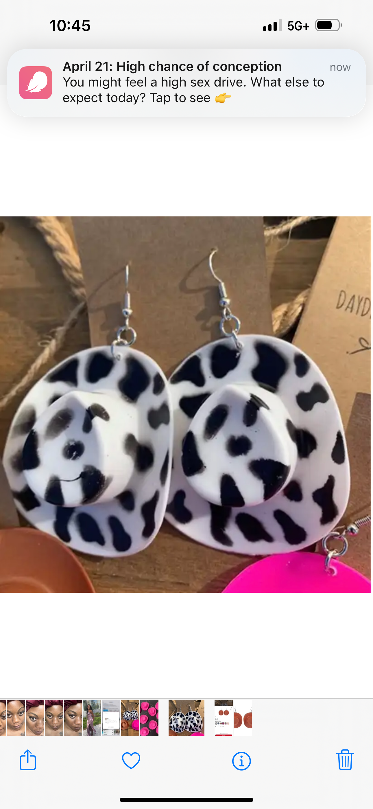 Western Girl Earrings (Comes In Other Colors)