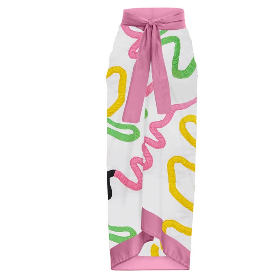 The All Eyes On Me Swimsuit Three Piece Set - Seasonal Secrets