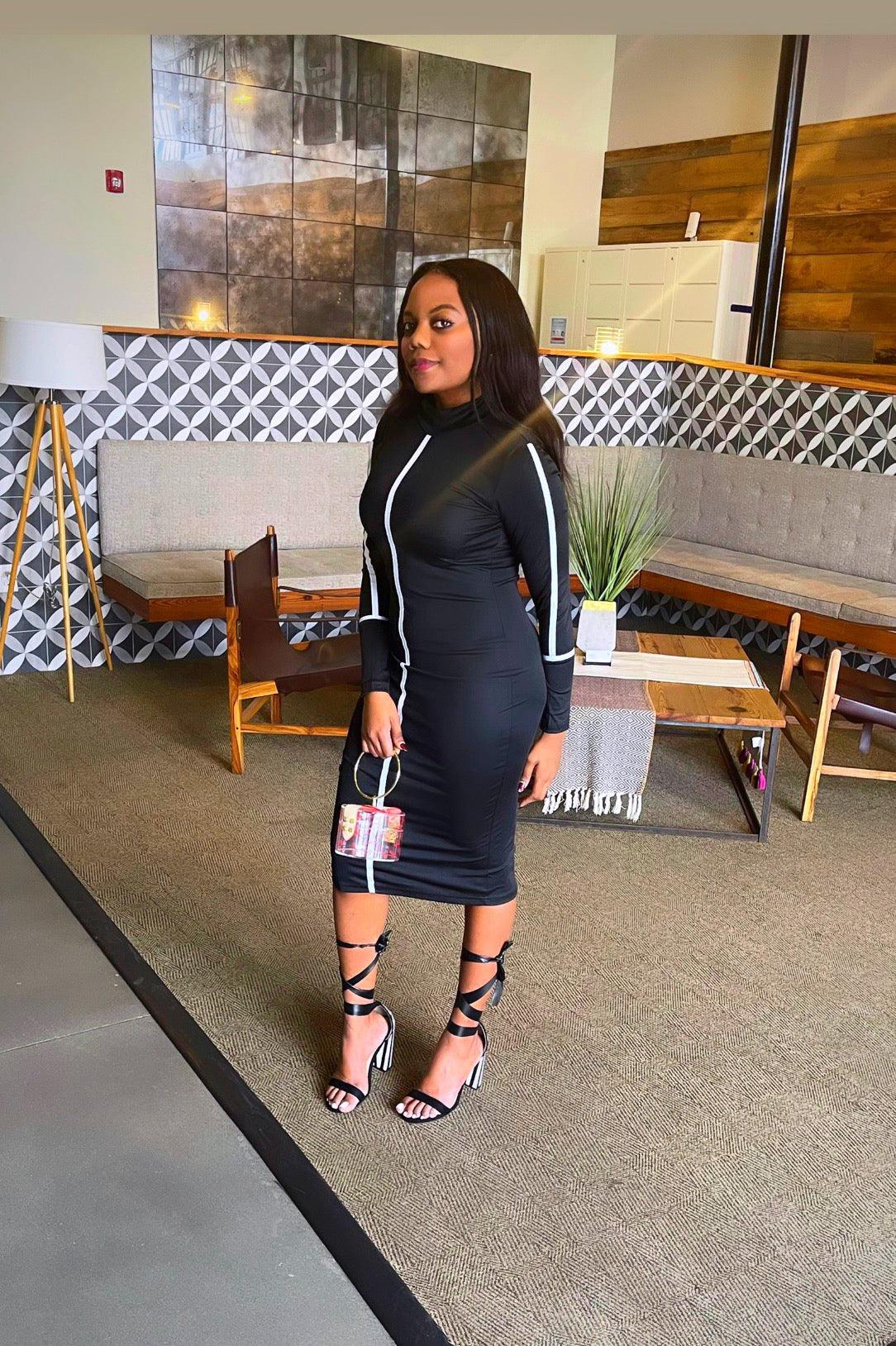 Baddie | Womens Black Bodycon Dress (Ready To Ship) S Baddie | Womens Black Bodycon Dress (Ready To Ship) S