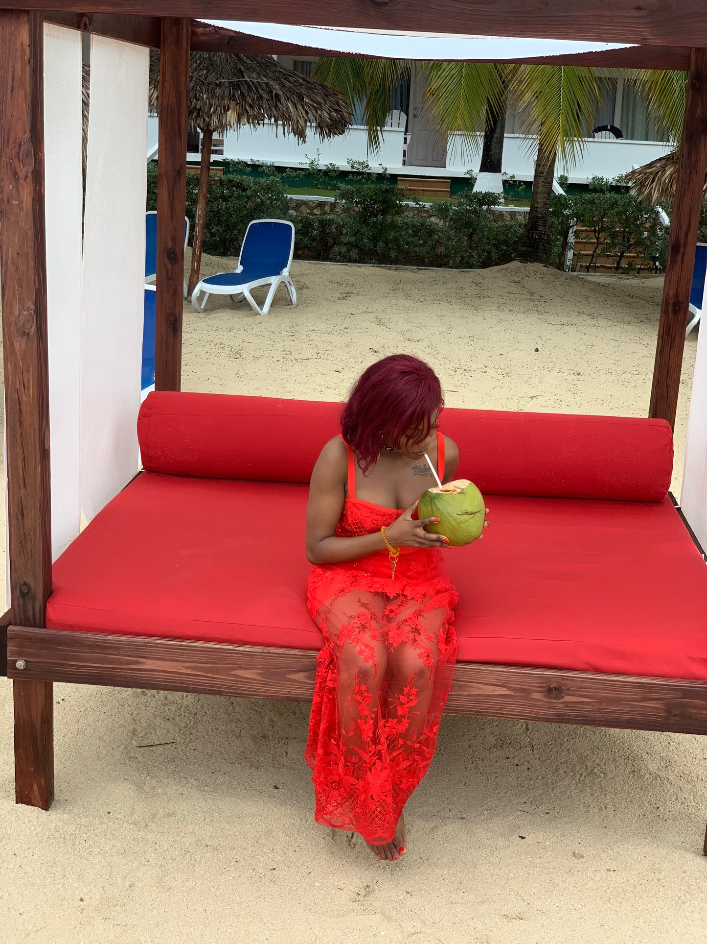 Need A Vacay | Red Long Dress Preorder Ships 5/20 - Seasonal Secrets