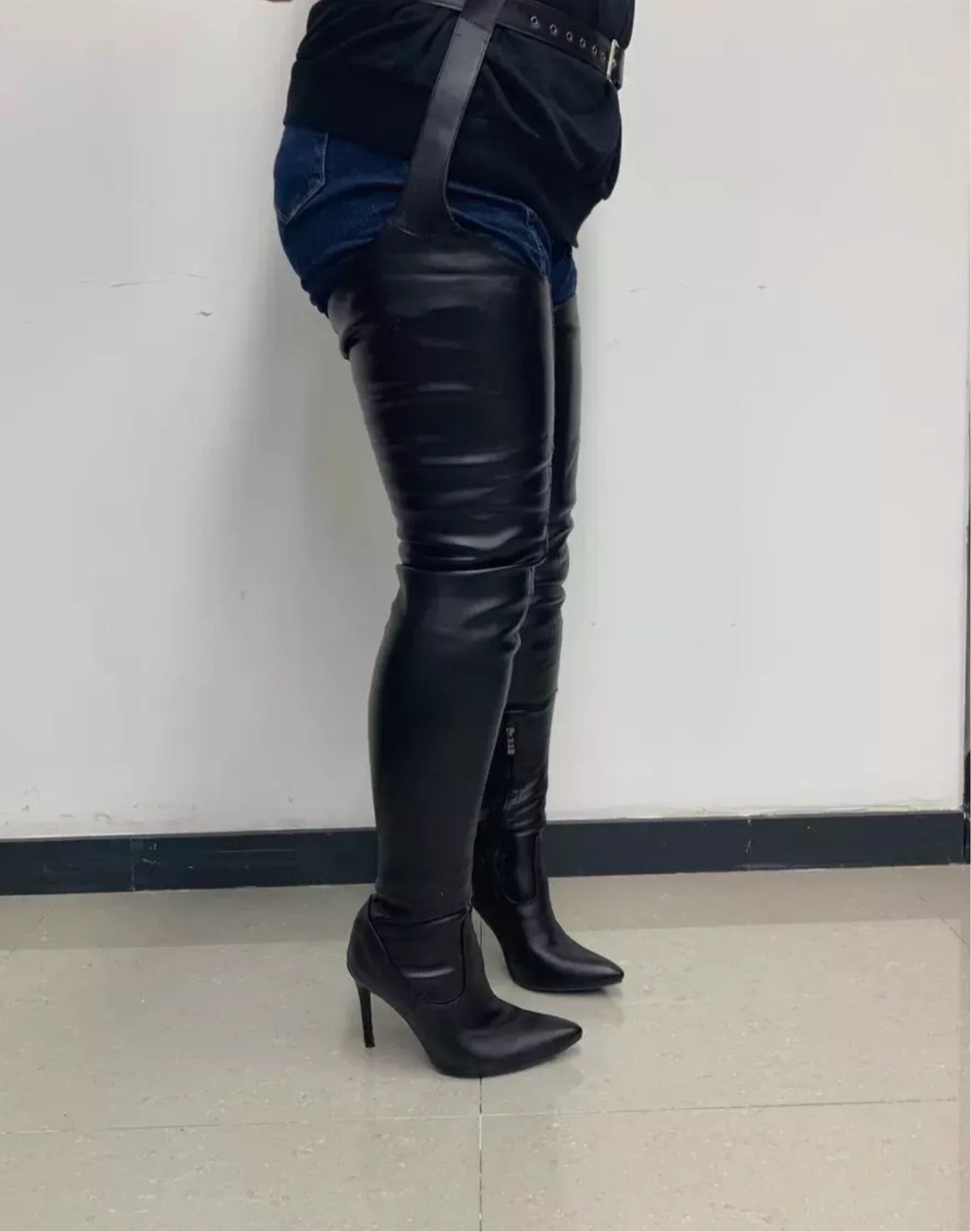 In With The New | Waist Strap Over Thigh Boots Preorder Ships 5/20 - Seasonal Secrets