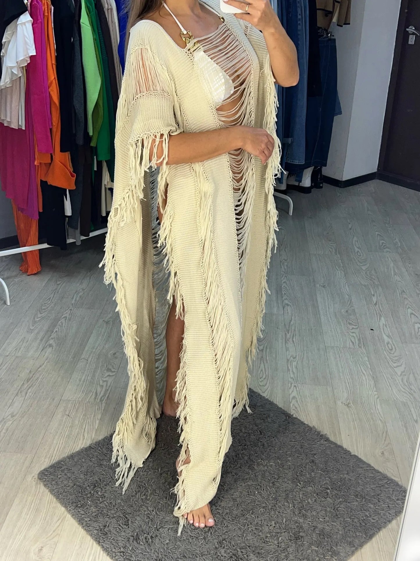 Crochet Tunic Cover Up Preorder - Seasonal Secrets
