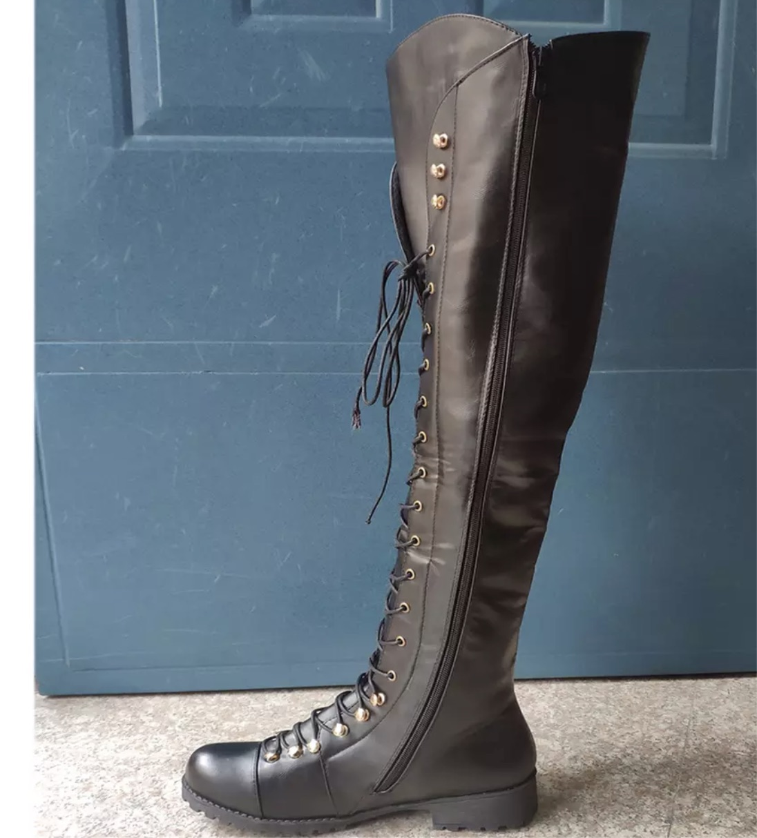 All Laced Up | Women’s Boots (Black) Preorder - Seasonal Secrets