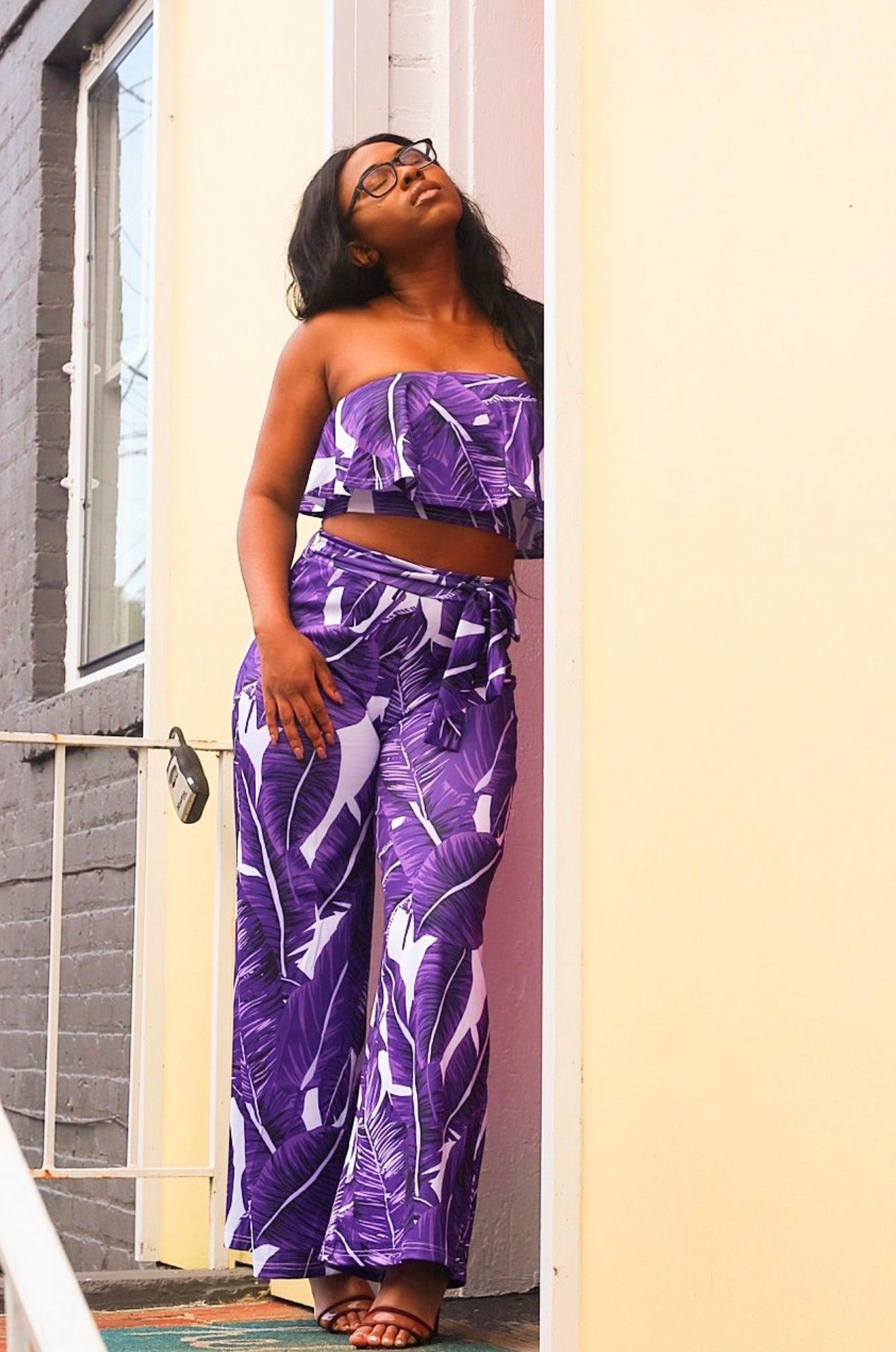 Baecation Ready | Women's Floral Jumpsuit Set Ready To Ship - Seasonal Secrets