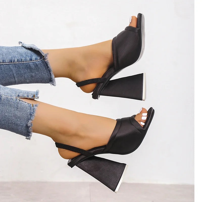 Satin Sandals (Comes In Different Colors) Preorder 5/20 - Seasonal Secrets