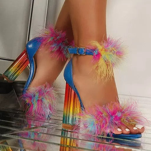So Fancy | Fur Plush Sandals Preorder Ships 5/20 - Seasonal Secrets