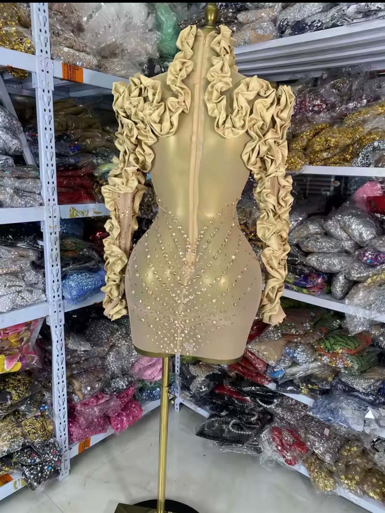 Golden Girl Dress