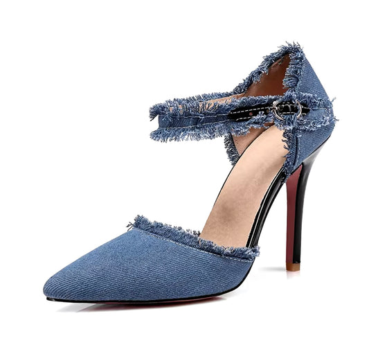 Very Denim | Stiletto Heels