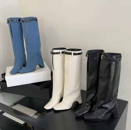 Step In Style | Knee High Boots (Comes In Three Colors Available)