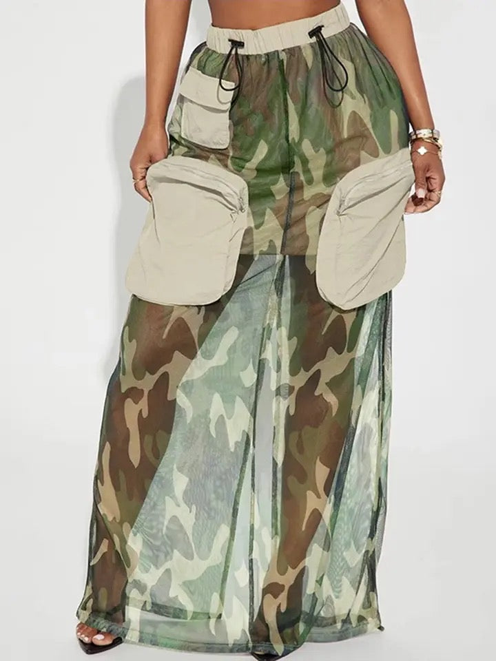 For The Love Of Camo Skirt (Preorder Ships 12/10)
