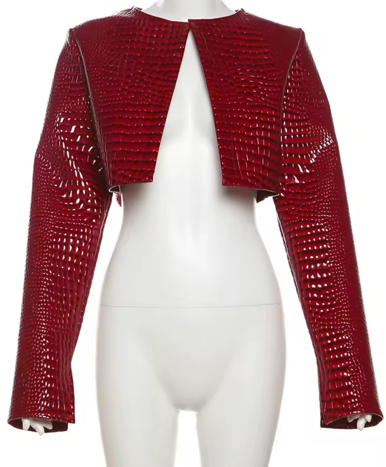 Very Demure Jacket ( Comes In Red, Pink, Black)