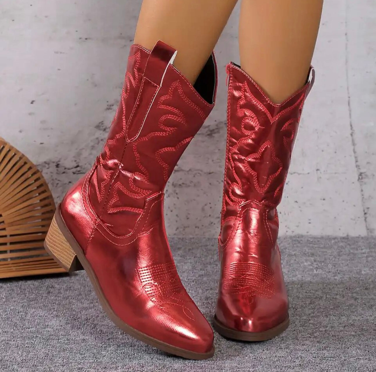 The Classic Cowgirl Boots (Comes In Other Gorgeous Colors)