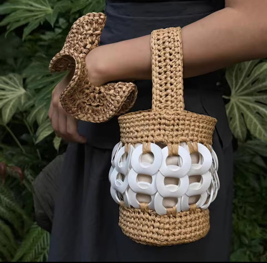 Take Me To Bali | Straw Bag