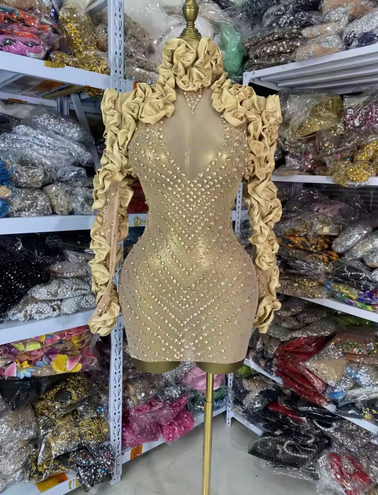 Golden Girl Dress