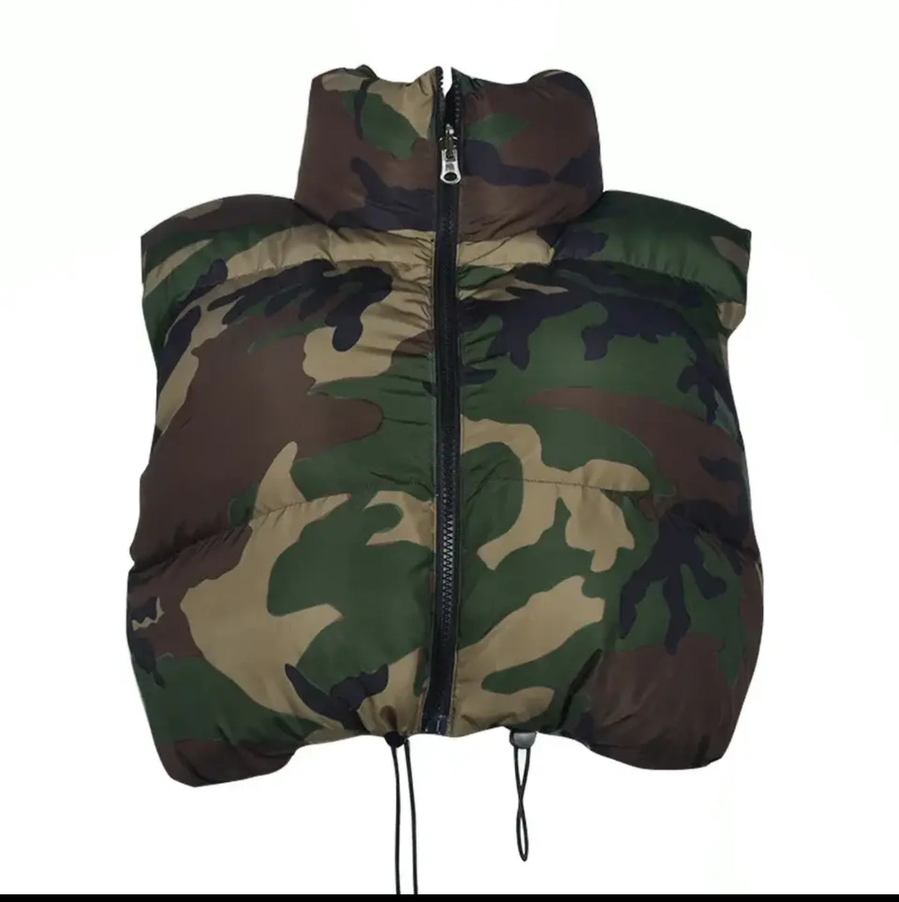 The Camo Puffer Vest (Preorder Ships 2/29)