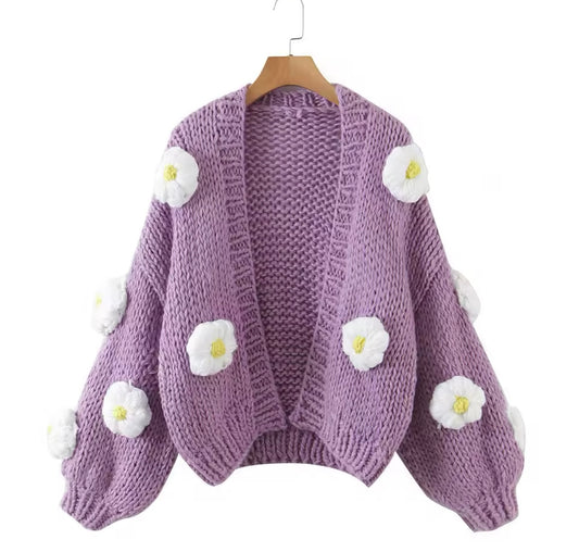 Cutely Covered Sweater (Comes In Three Colors)