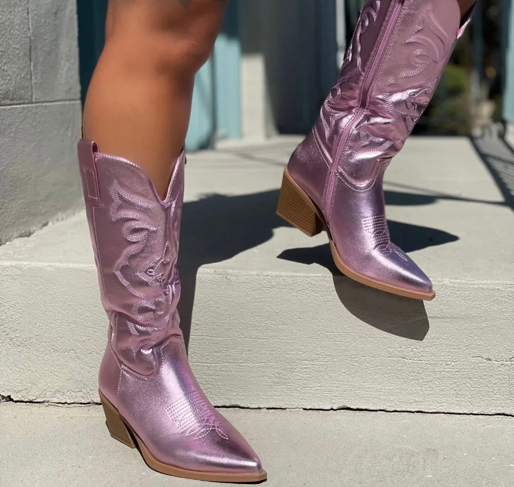 The Classic Cowgirl Boots (Comes In Other Gorgeous Colors)