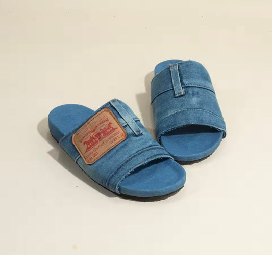 Just Cozy | Women’s Denim Slides (Restocked)