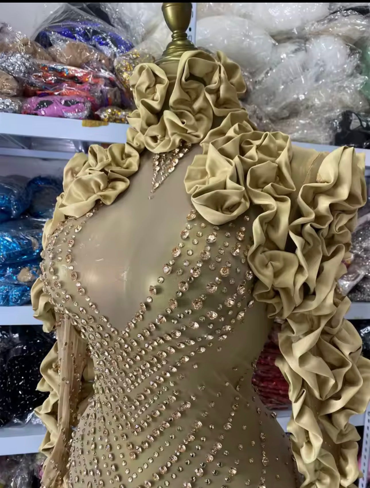 Golden Girl Dress
