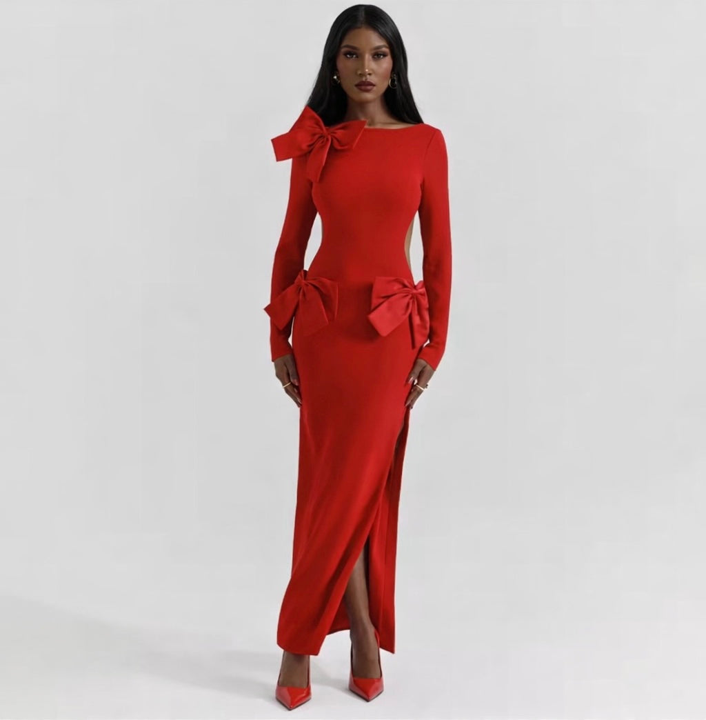 Bow’lin In Style | Bandage Dress