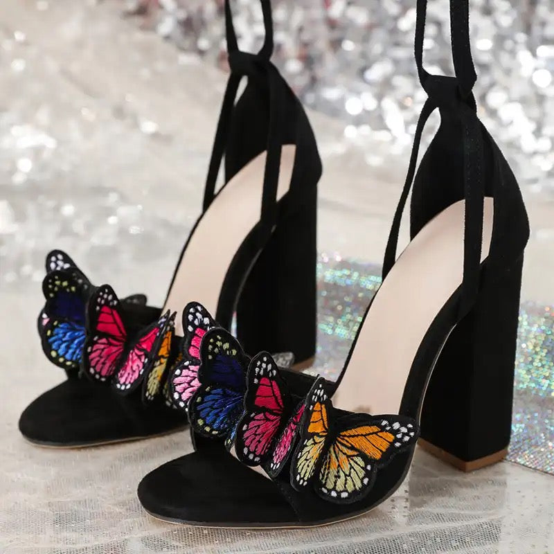 The Butterfly Heels (Black)