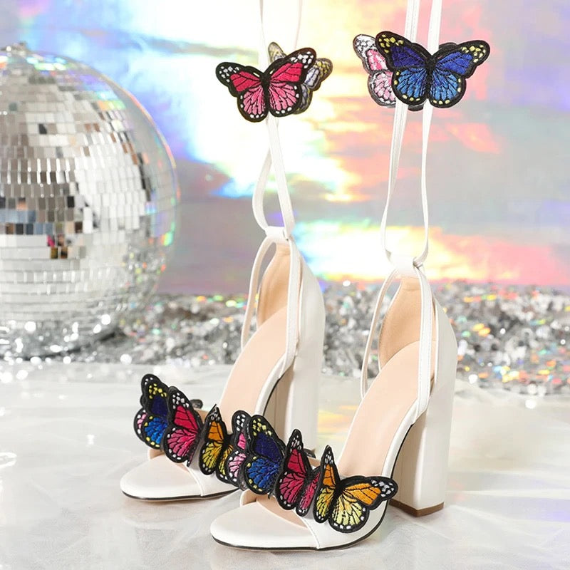 The Butterfly Heels (White)
