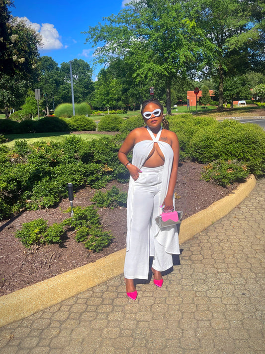 All White Party Tingz | Two Piece Outfit