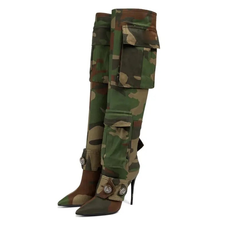 Picasso | Camouflage Boots Preorder (Ships 9/30-10/5)