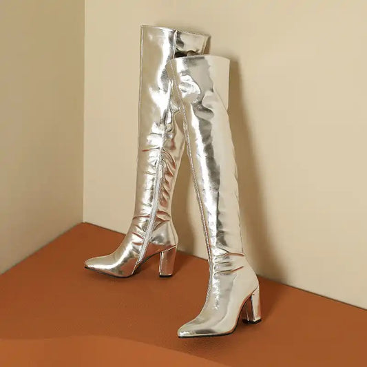 Gold or Silver Boots (Preorder Ships 4/18)