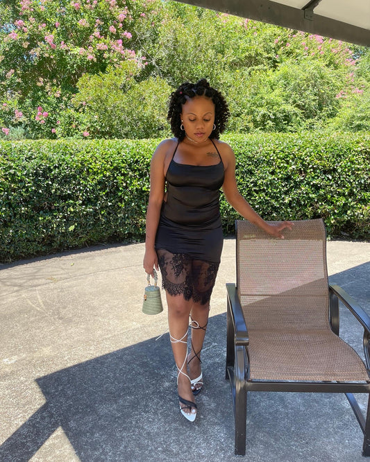Sophisticated| Black Dress (Ready To Ship)