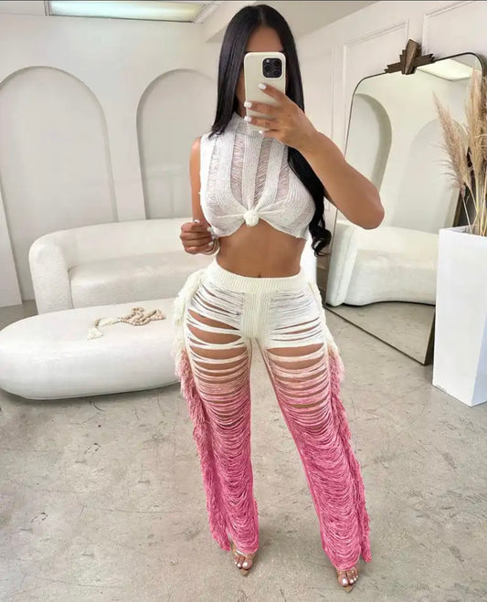 The Fashion Knit Two Piece Set (Comes In Different Colors) - Seasonal Secrets