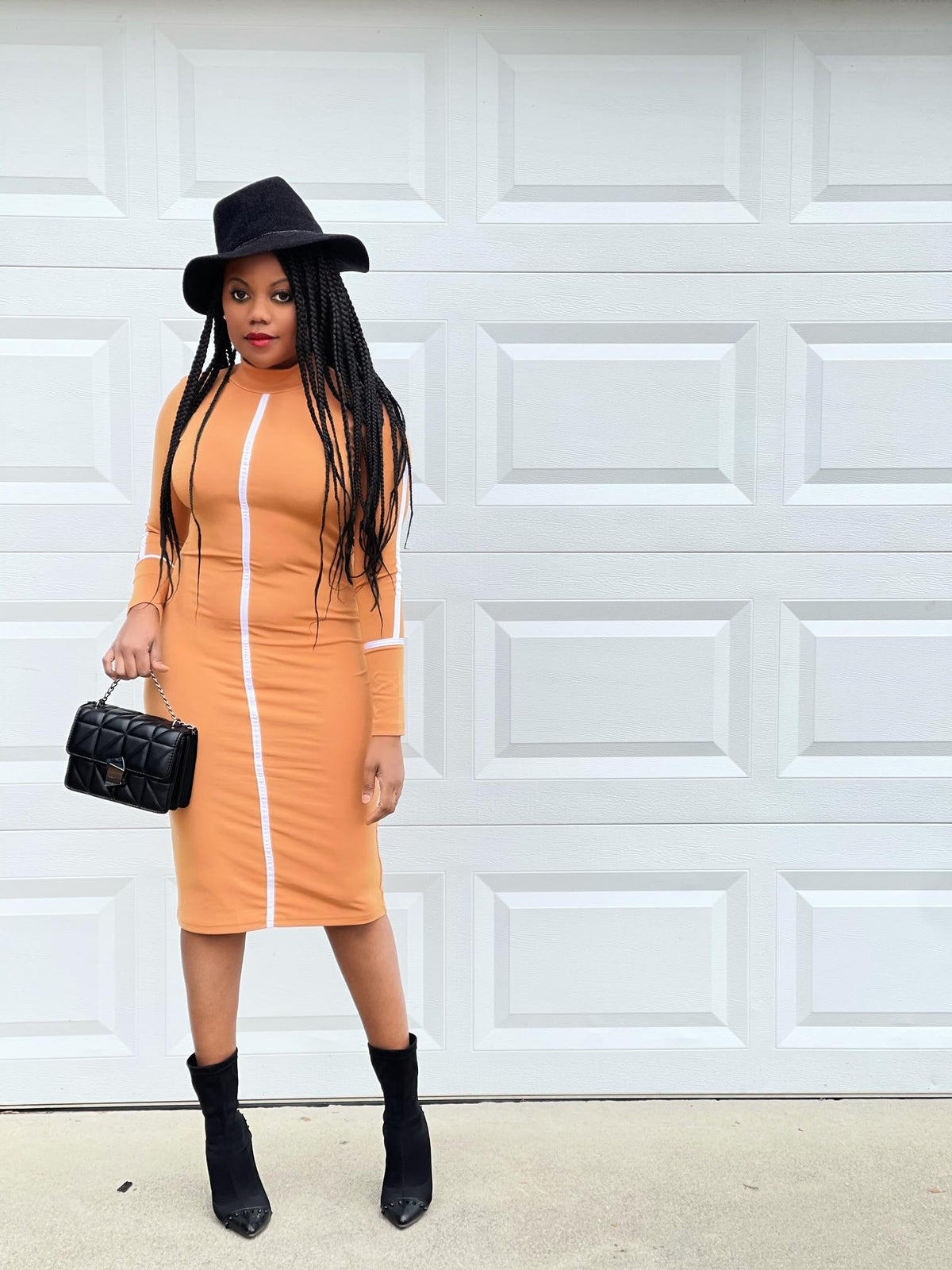 It's Giving Nude Bodycon Dress (Ready To Ship) – Seasonall Secrets