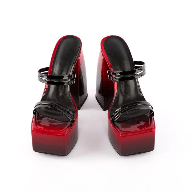 Crazy About You | Platform Sandal Heels Preorder - Seasonal Secrets