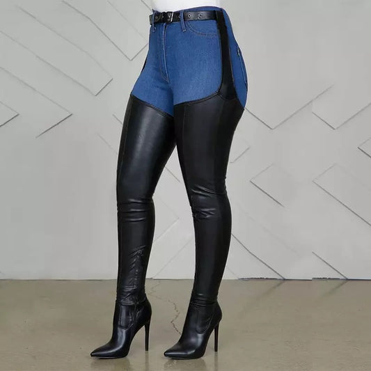 In With The New | Waist Strap Over Thigh Boots Preorder Ships 5/20 - Seasonal Secrets