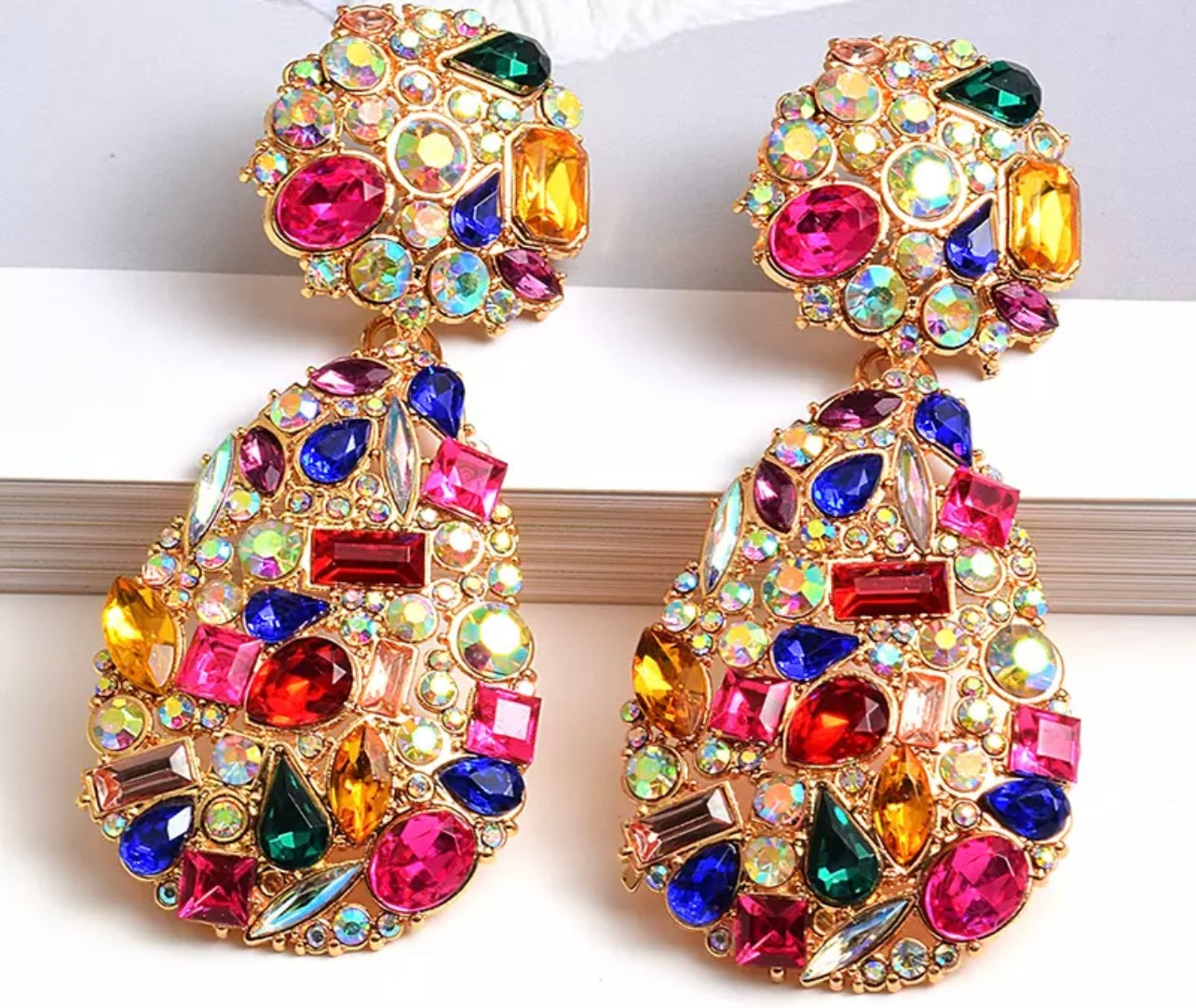 Let’s Get Glam | Fancy Earrings (Two Colors) Preorder Ships 5/20 - Seasonal Secrets